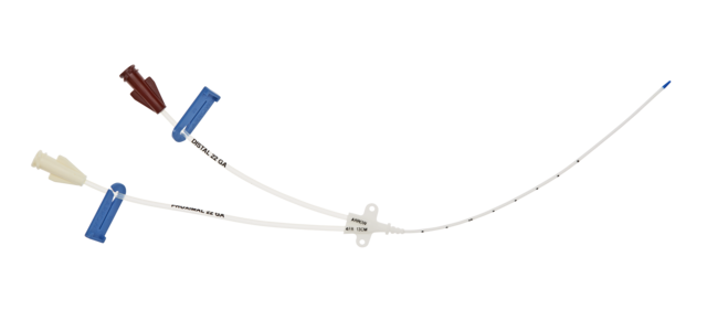 Catéter Venoso Central Pediátrico de Doble Lumen