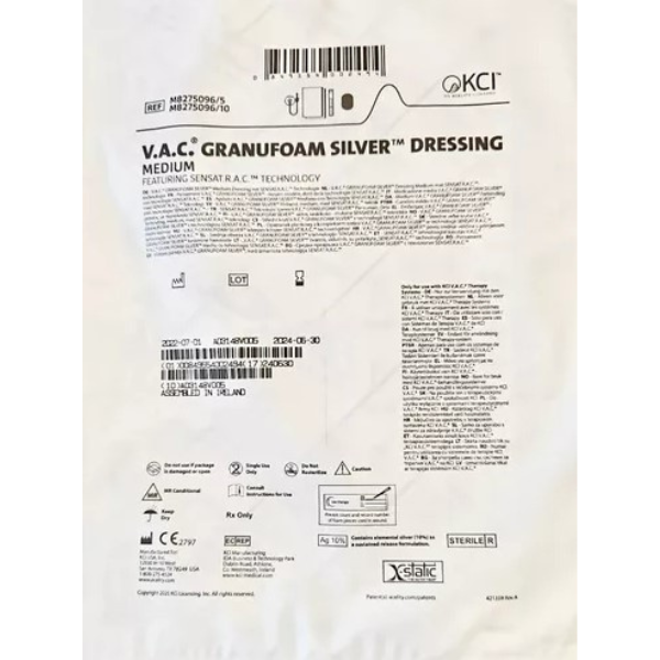 APOSITO GRANUFOAM SILVER PLATA SENSATRAC 3M