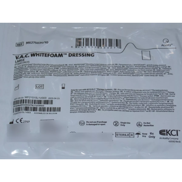 APOSITO WHITEFOAM SOLO ESPUMA/SENSTRAC DRAPE